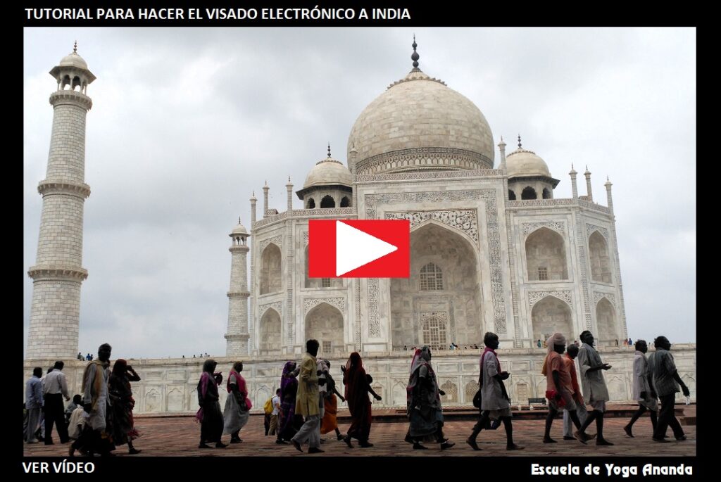 Vídeo tutorial para hacer el visado electrónico a India.